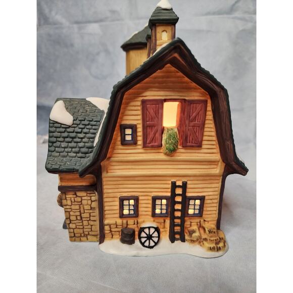 Holiday Time Dpt18 Willow Creek Farm Village Collectibles Christmas Rustic Decor - Picture 3 of 13